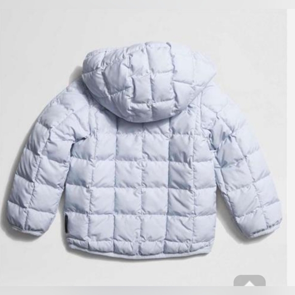 North Face Baby Reversible ThermoBall Hooded Jacket Grey 3-6 MOS  NWT - Picture 3 of 5